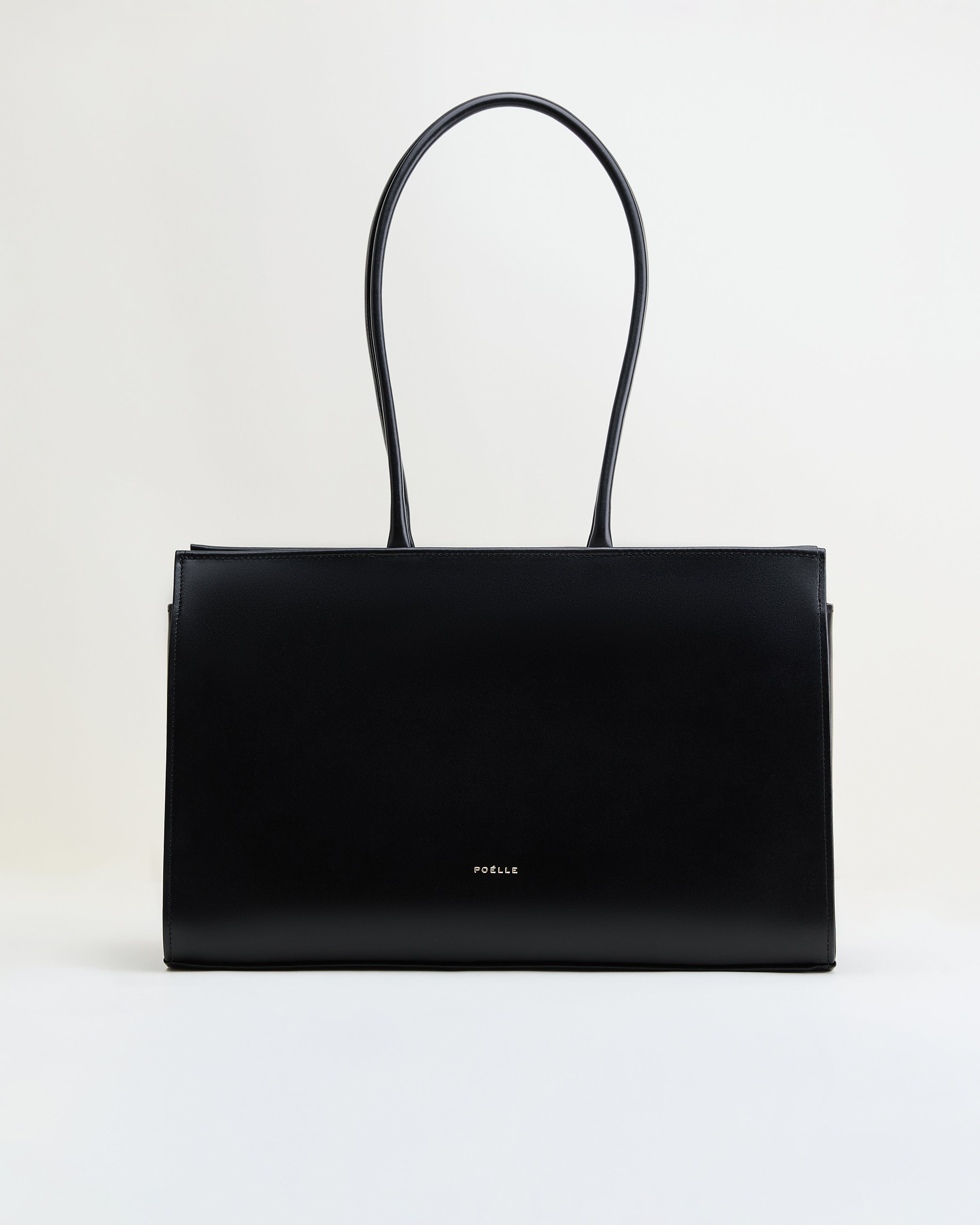 Medium Carolyn Tote Bag in Black