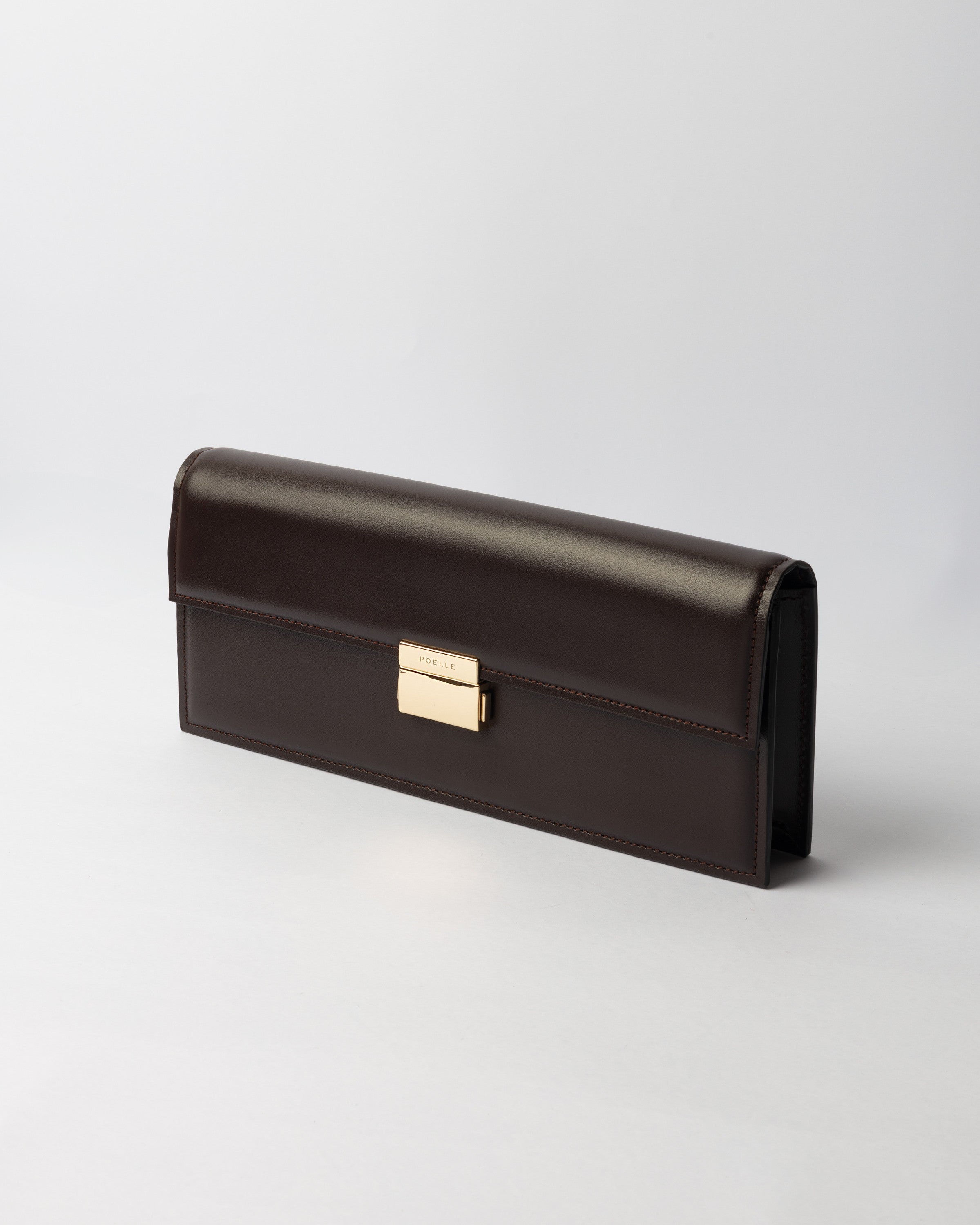 Clarie Clutch Brown Clutch Bag